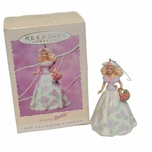 Hallmark Keepsake Springtime Barbie New Collector Series Ornament NIB